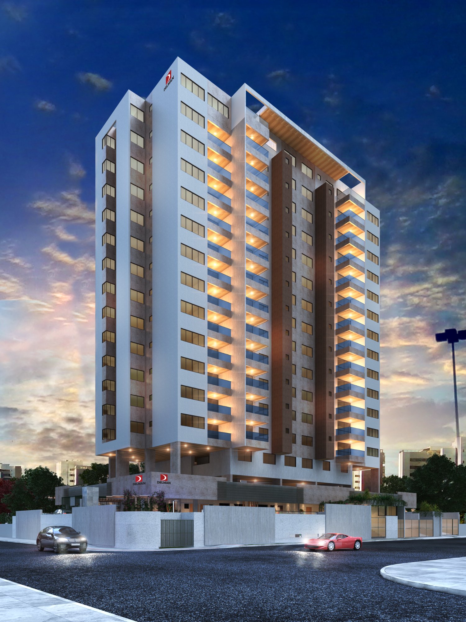 Edifício Merlot — Fachada